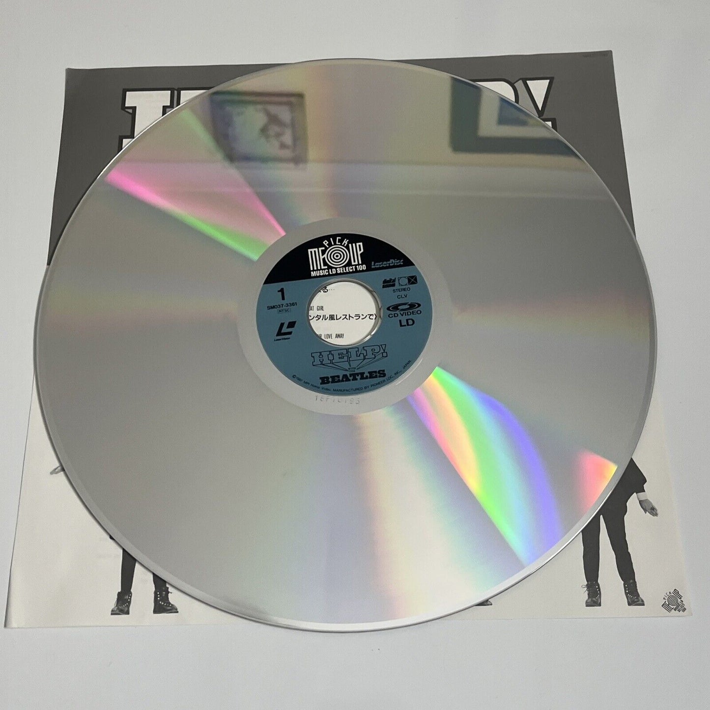 Help! The Beatles (Laserdisc LD, 1965) NTSC SM037-3361