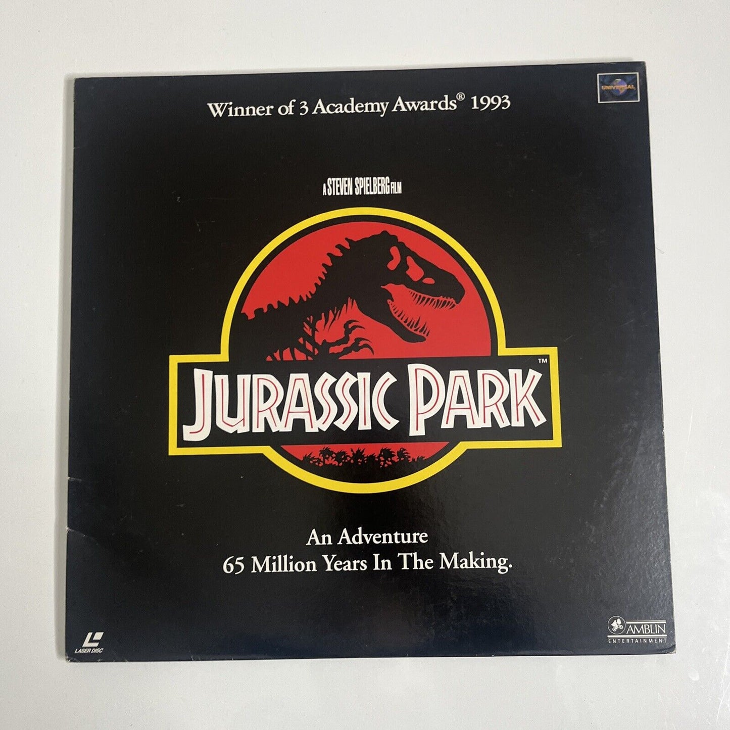 Jurassic Park (Laserdisc LD, 1993, Gatefold) Steven Spielberg Film NTSC