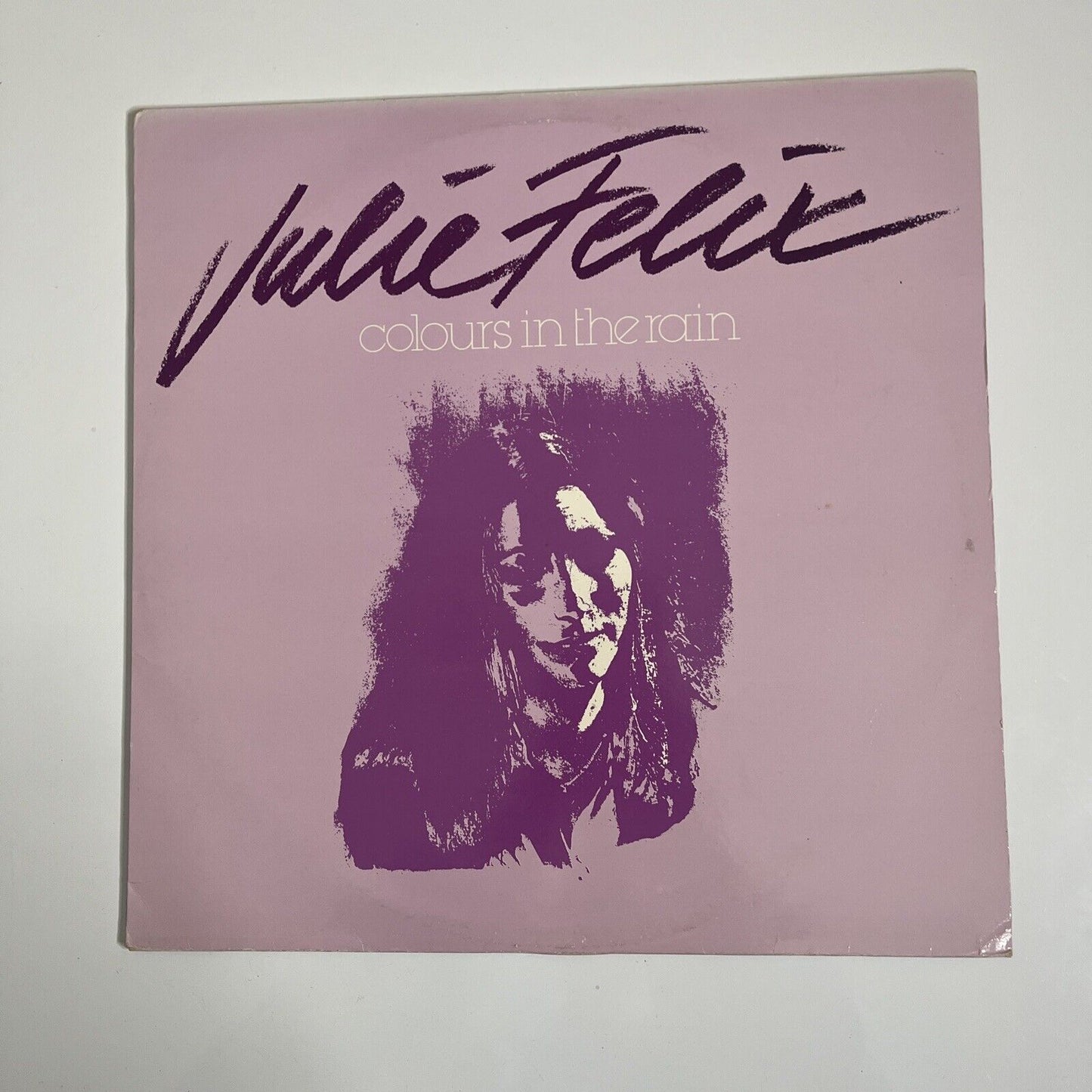 Julie Felix - Colours In The Rain LP 1980 Vinyl Record SALP 1023