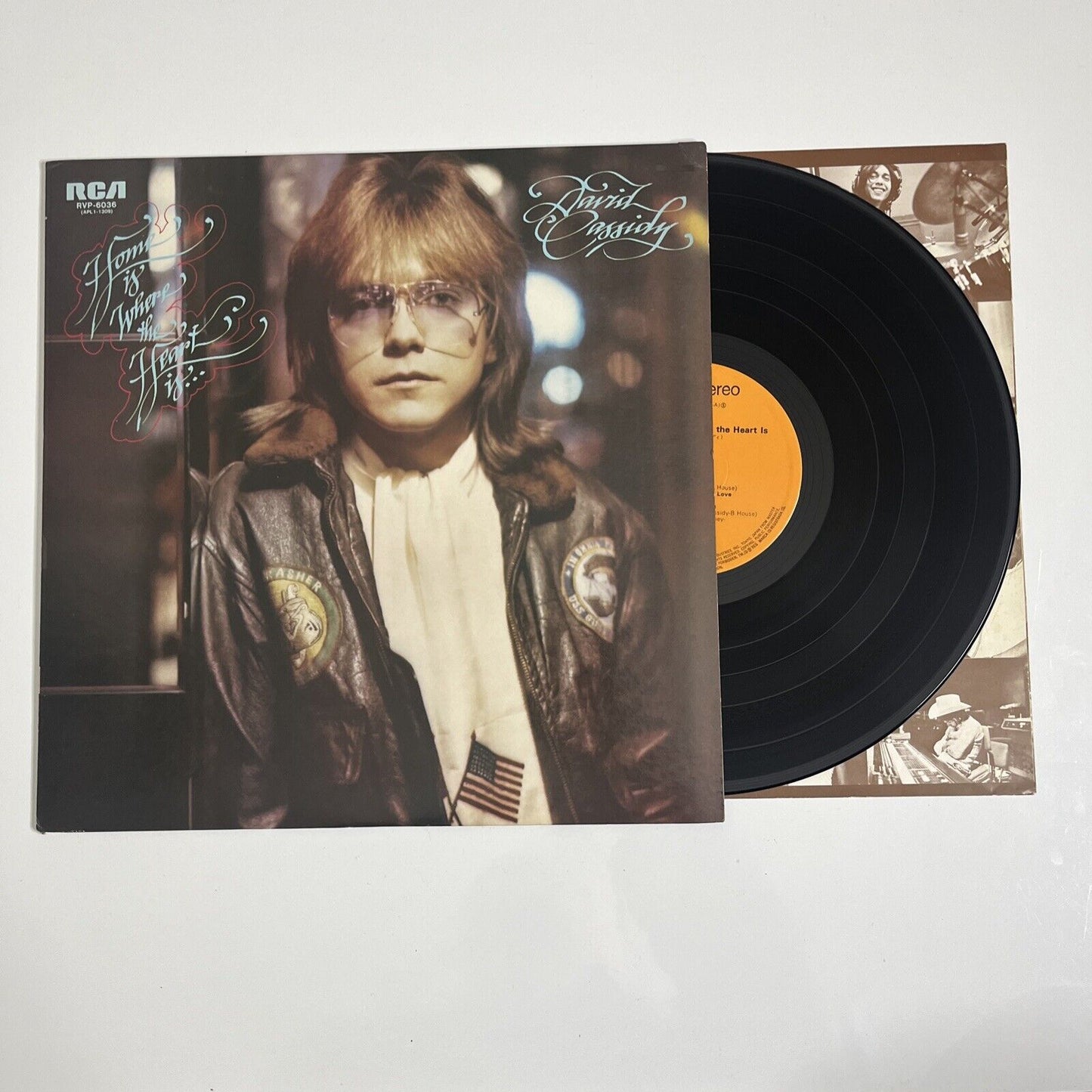 David Cassidy – Home Is Where The Heart Is LP 1976 Vinyl Record RVP-6036