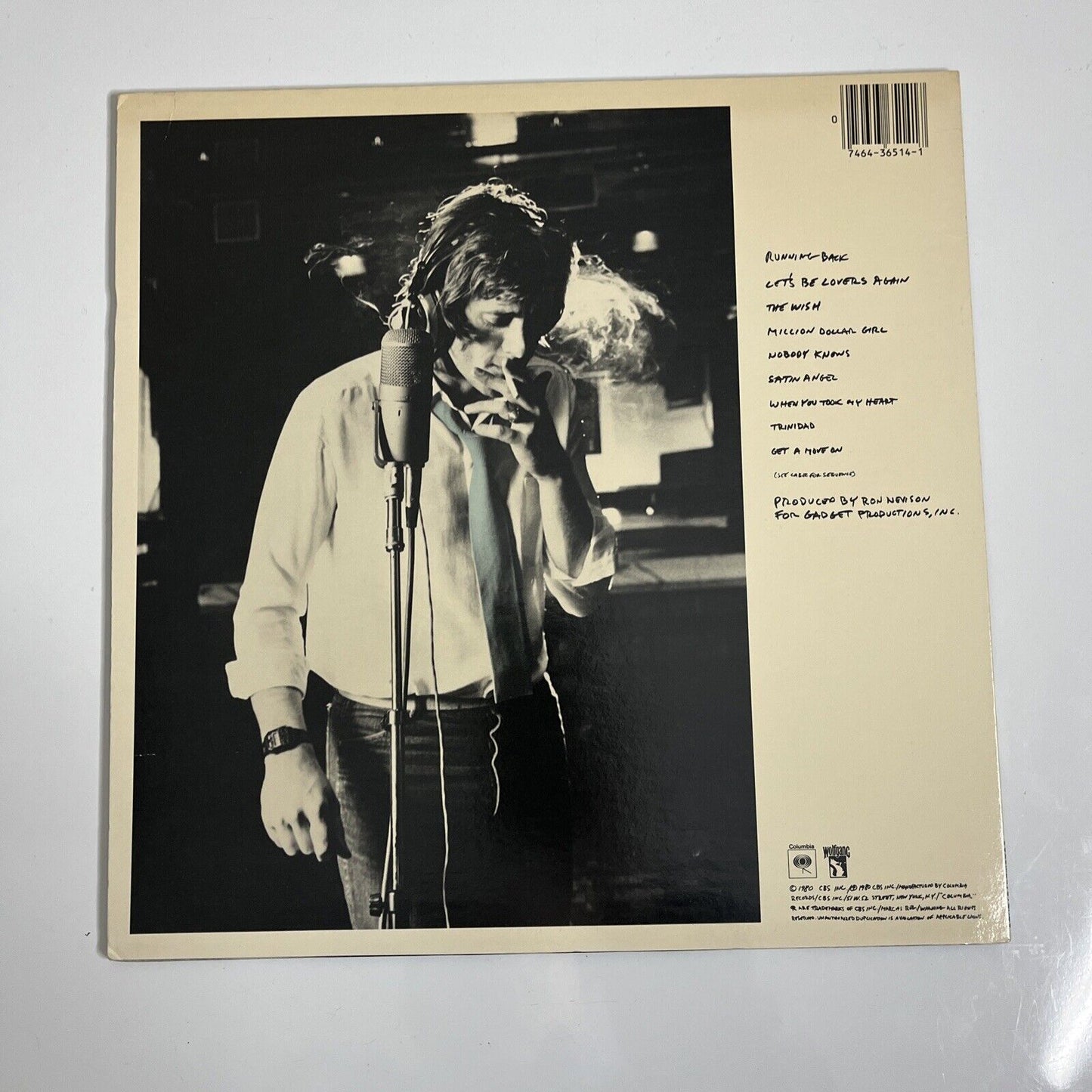 Eddie Money - Playing For Keeps LP Vinyl Record 1980 FC 36514