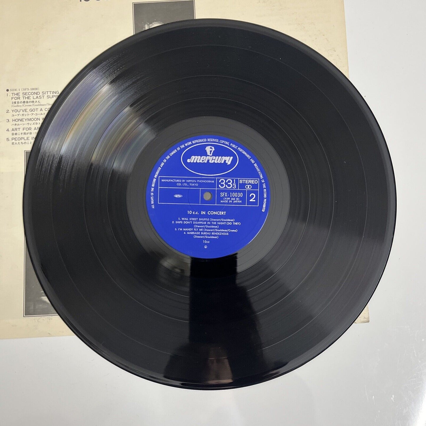 10cc – Live And Let Live 2x LP 1977 Vinyl Record Gatefold SFX-10030-31