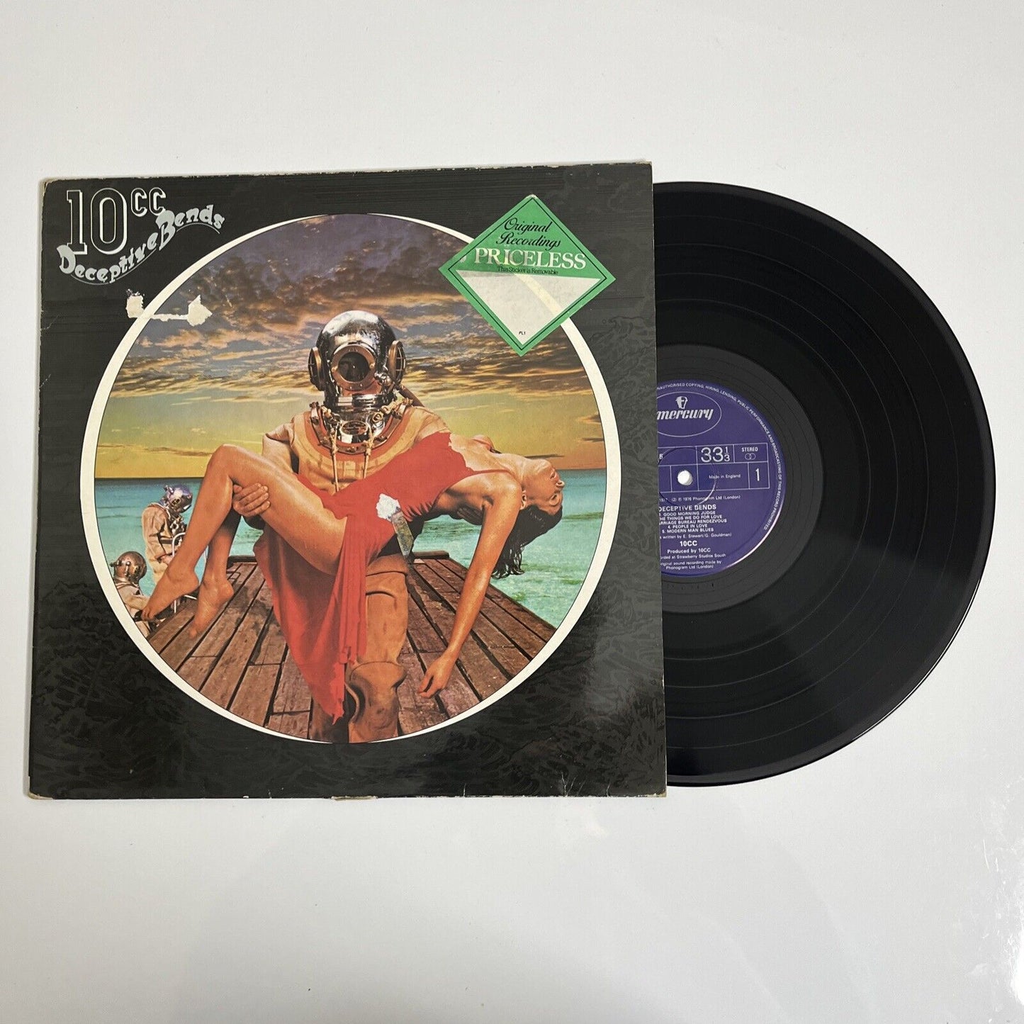 10cc - Deceptive Bends LP 1977 Vinyl Record 9102 502