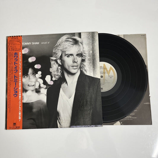 Tommy Shaw - What If LP 1985 Vinyl Record AMP-28134