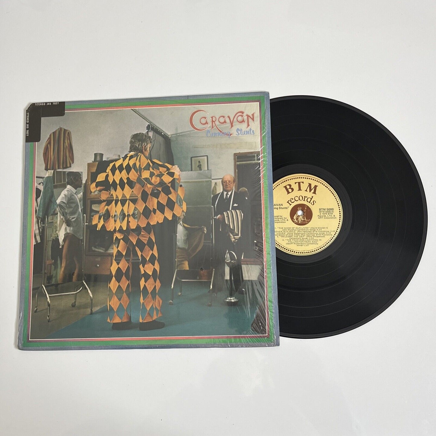 Caravan – Cunning Stunts LP 1975 Vinyl Record BTM 5000