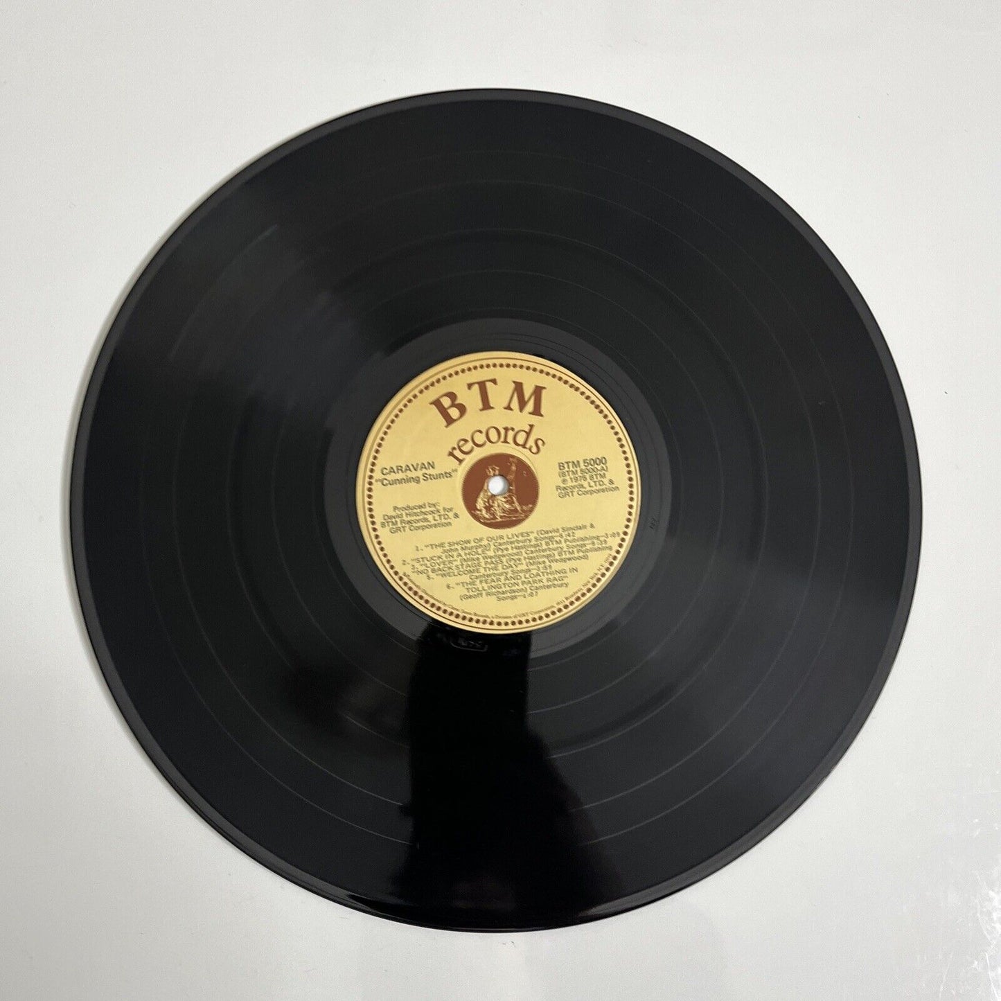 Caravan – Cunning Stunts LP 1975 Vinyl Record BTM 5000