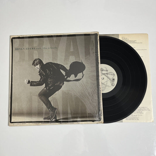 Bryan Adams - Cuts Like A Knife LP 1983 Vinyl Record SP-4919