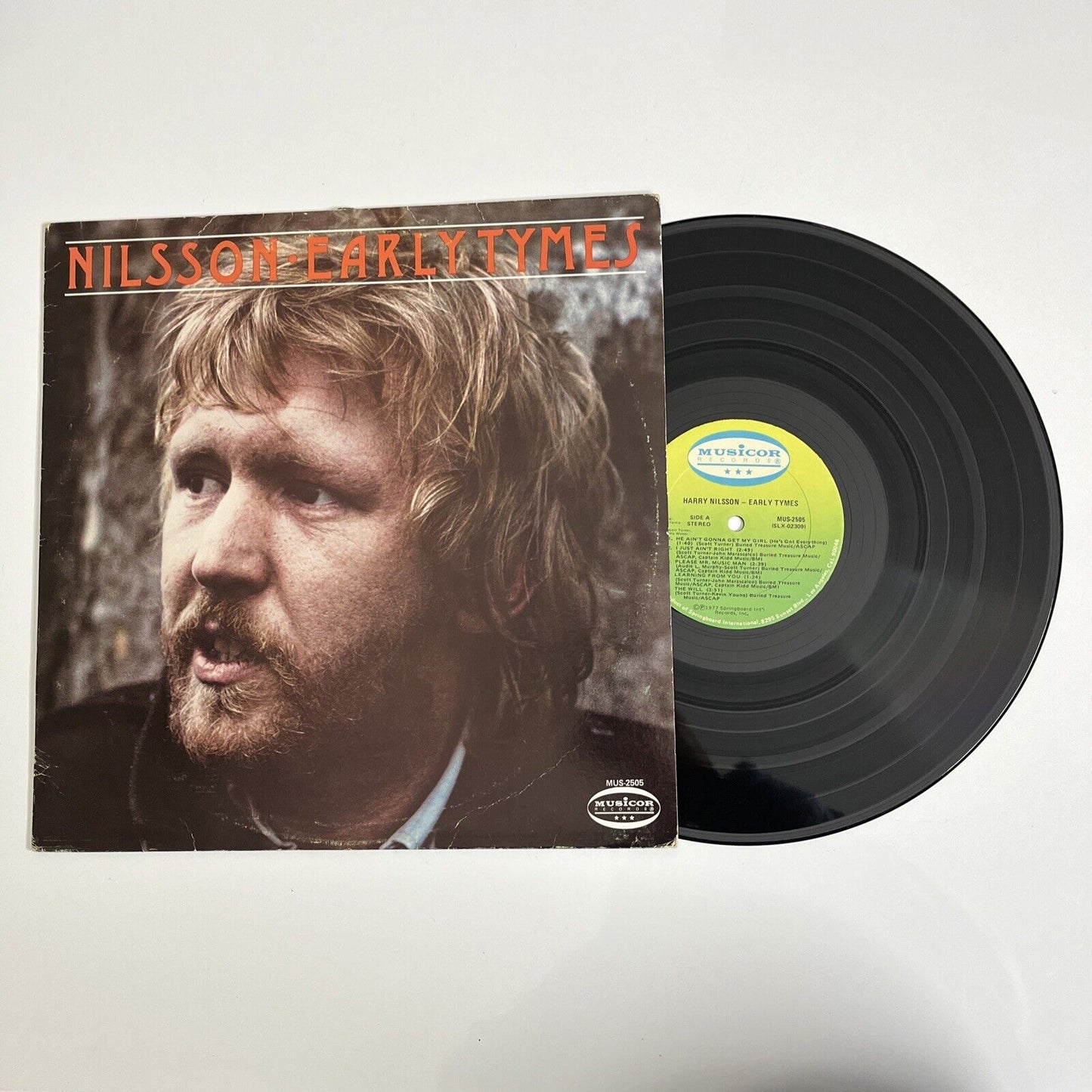 Harry Nilsson - Early Times LP 1977 Vinyl Record MUS-2505