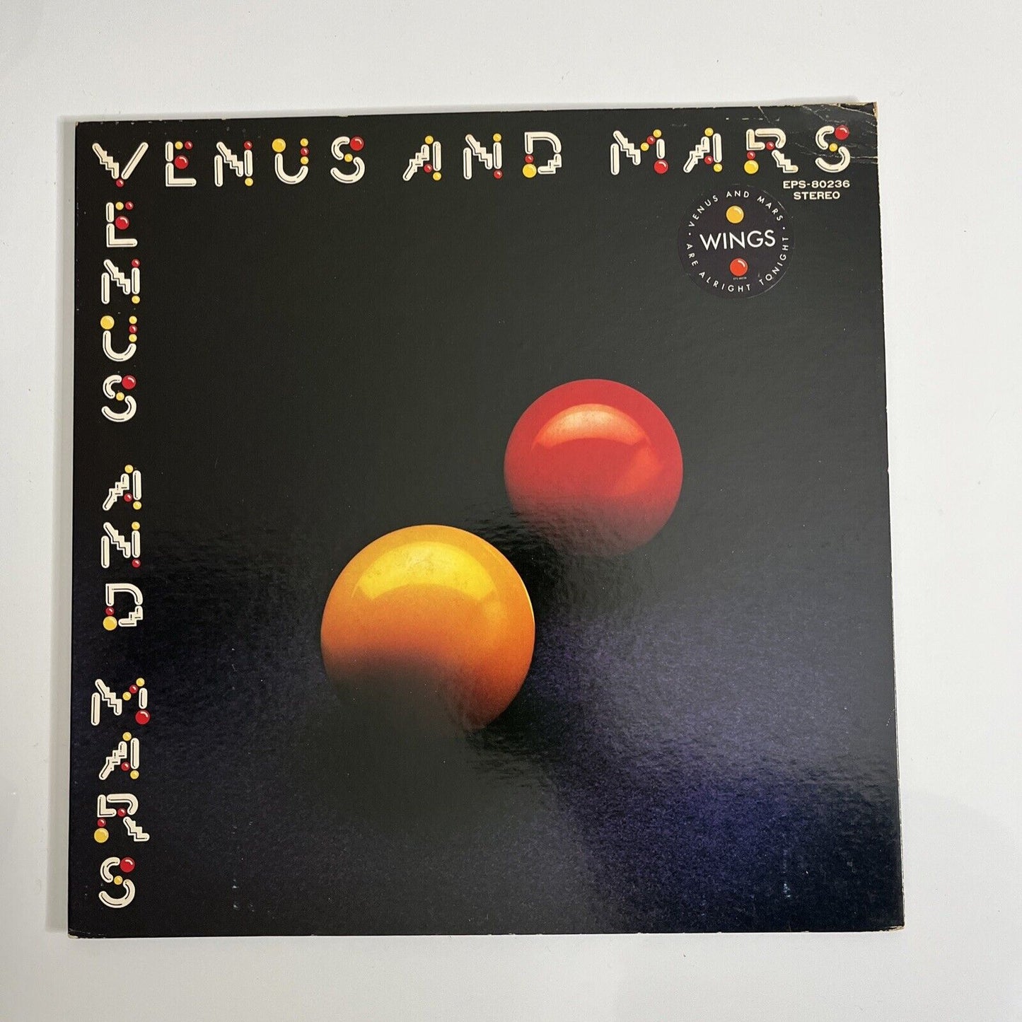 Wings - Venus And Mars LP 1975 Vinyl Record Gatefold EPS-80236