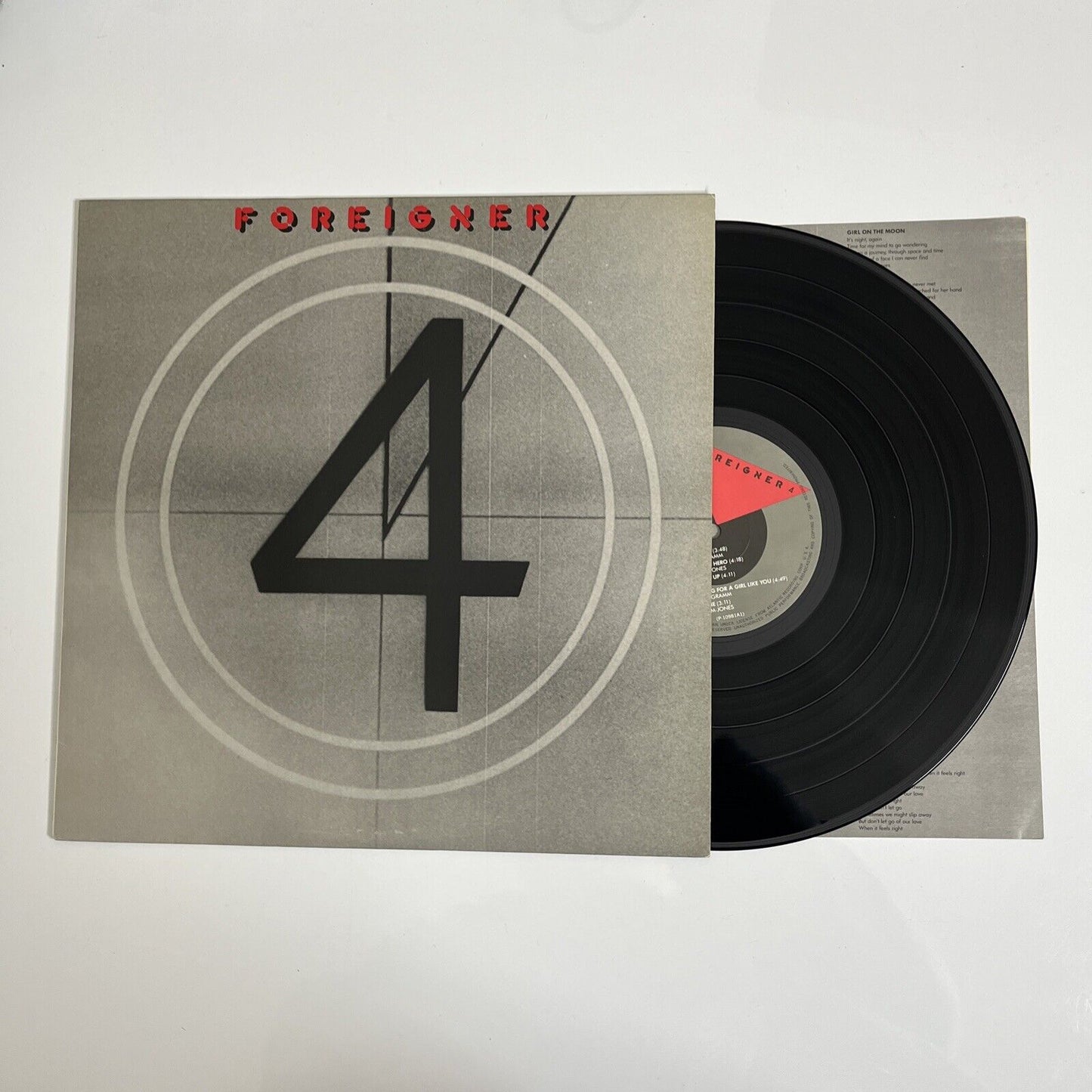 Foreigner – 4 LP 1981 Vinyl Record P-10981A