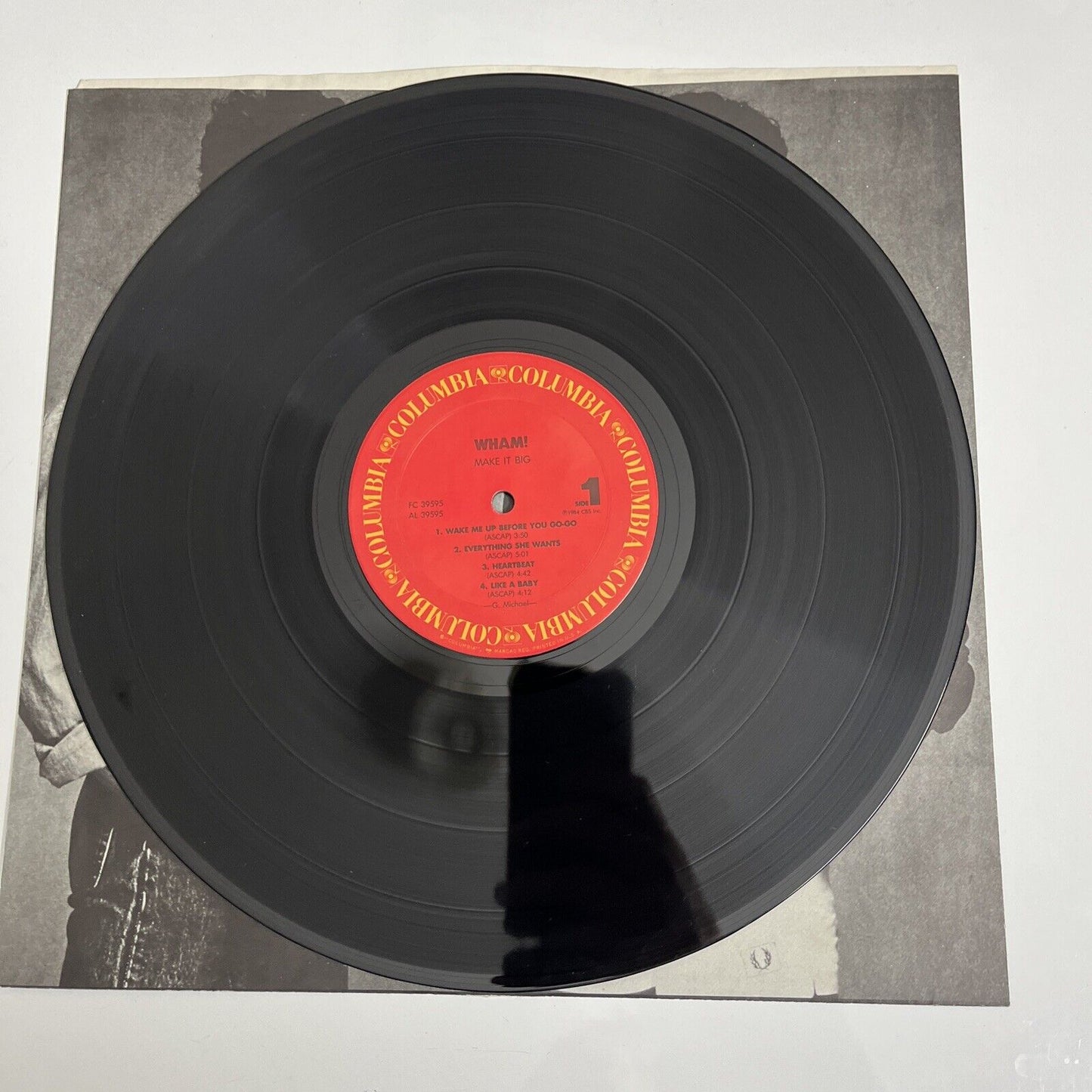 Wham! – Make It Big  LP 1984 Vinyl Record George Michael FC 39595