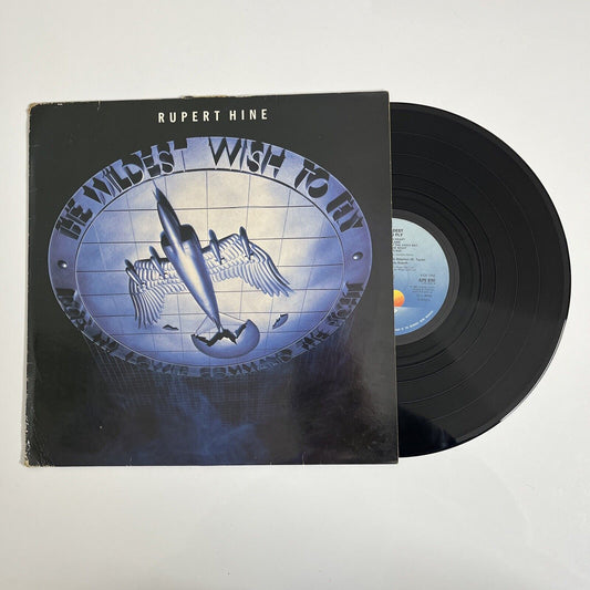 Rupert Hine – The Wildest Wish To Fly LP 1983 Vinyl Record ILPS 9747