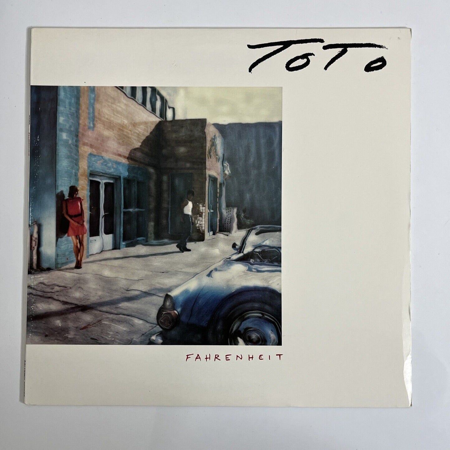 Toto - Fahrenheit LP 1986 Vinyl Record C 40273