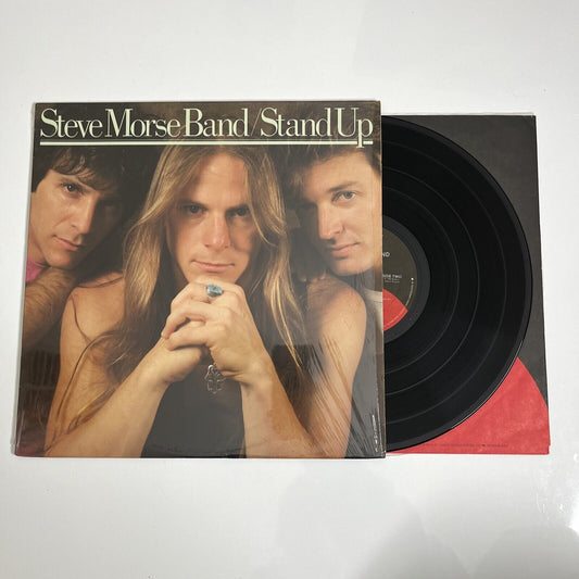 Steve Morse Band – Stand Up LP 1985 Vinyl Record 60448-1