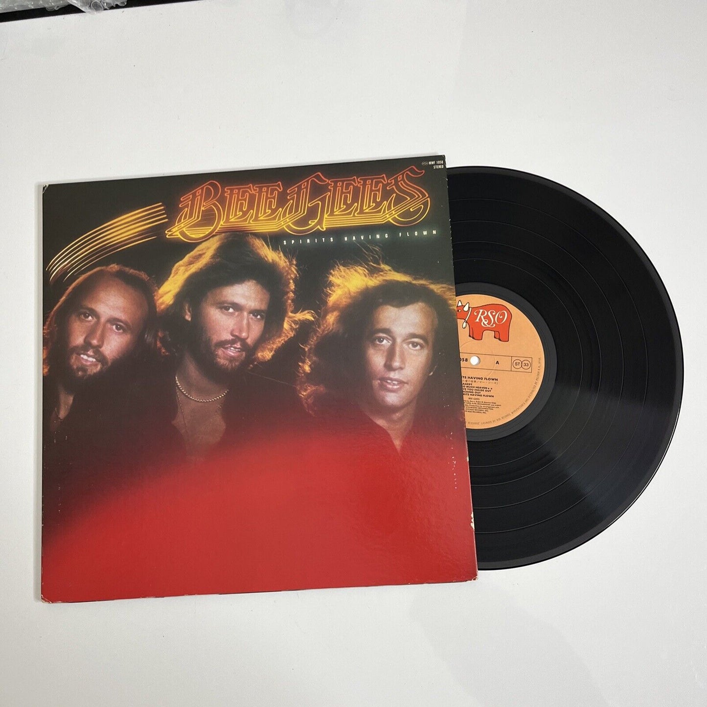 Bee Gees – Spirits Having Flown LP Gatefold 1979 Vinyl Record MWF 1058