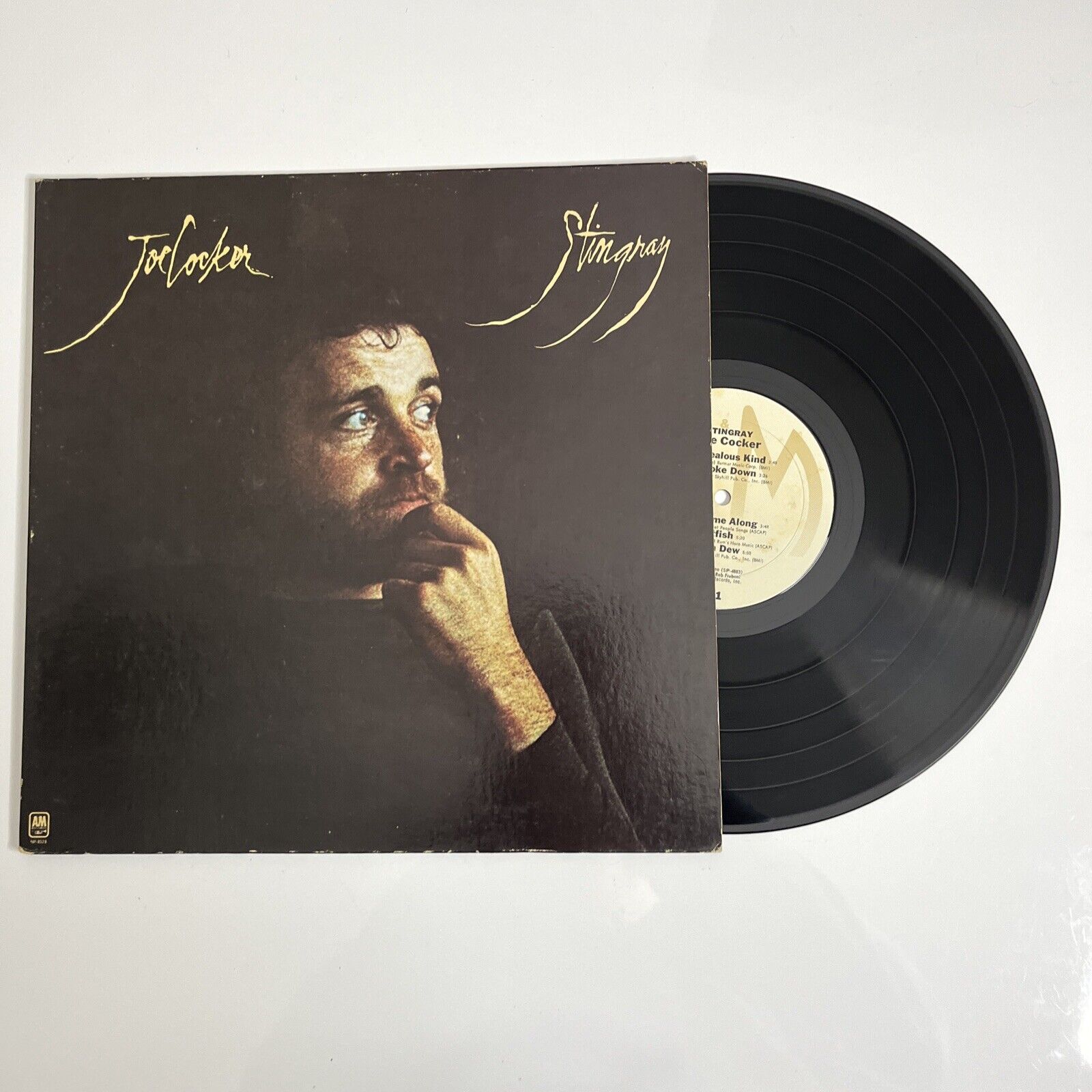 Joe Cocker Stingray Lp Gatefold 1976 Vinyl Record Sp 4574 Retro Unit 