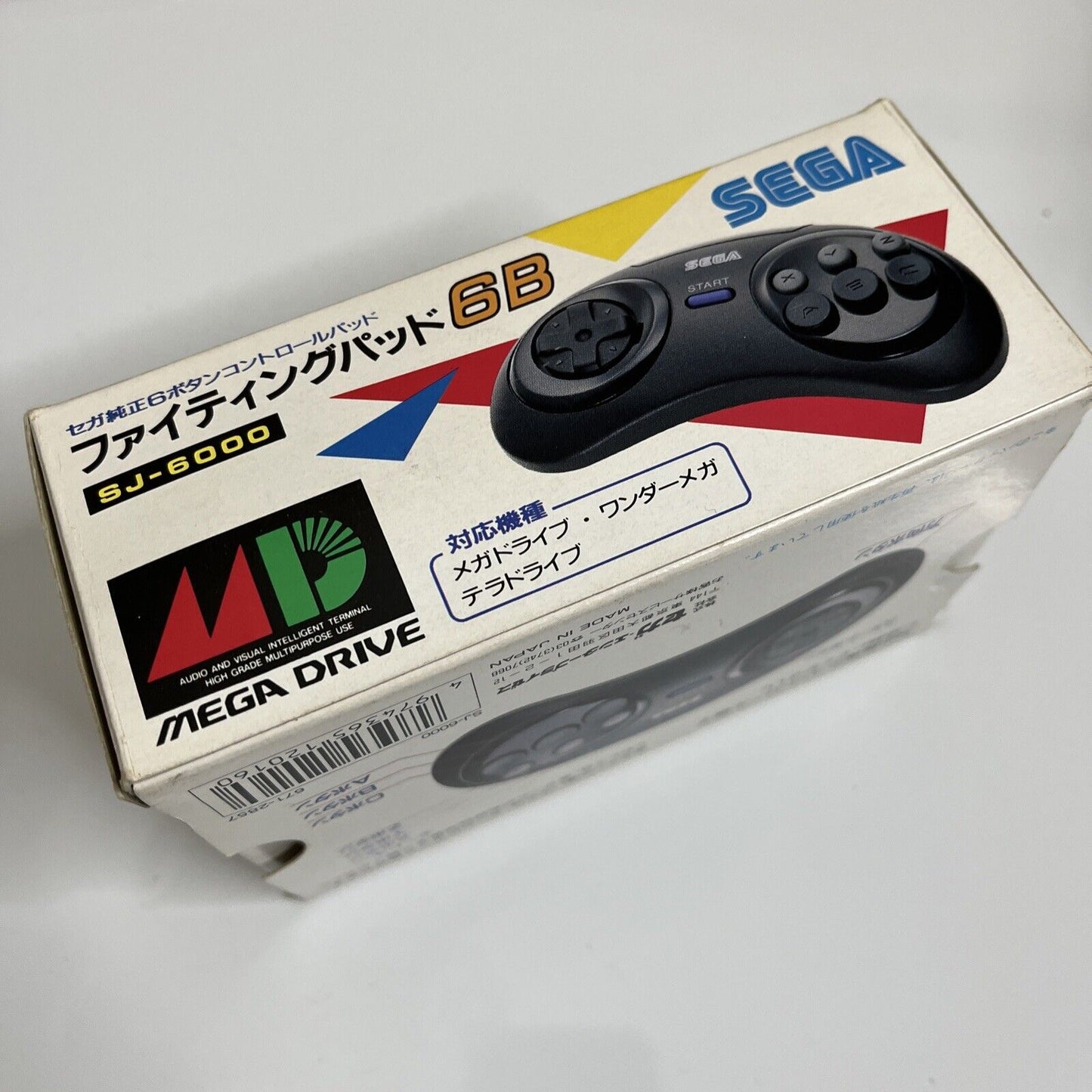 Official Genuine Sega Mega Drive 6 Button Controller NEW