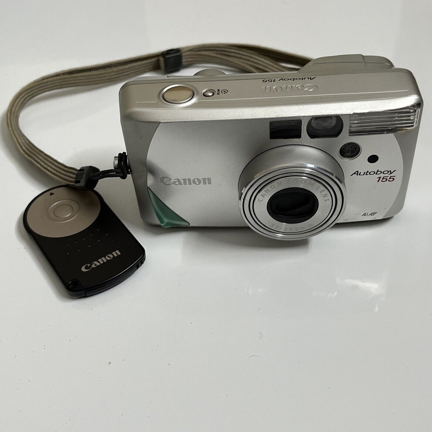Canon Autobot 155 Film Camera 35mm Lens-Shutter Point and Shoot