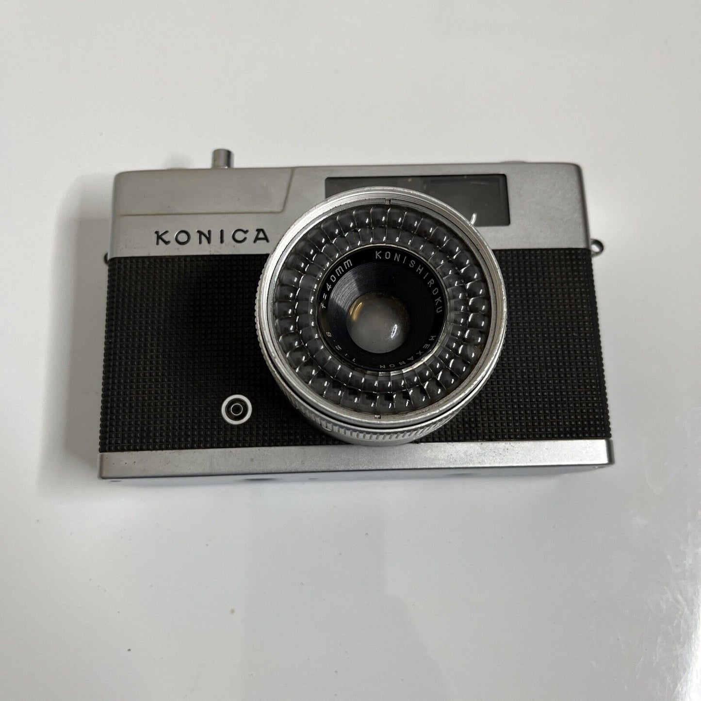 Konica EEmatic S Film Camera *Stiff Shutter - For Parts or Repair