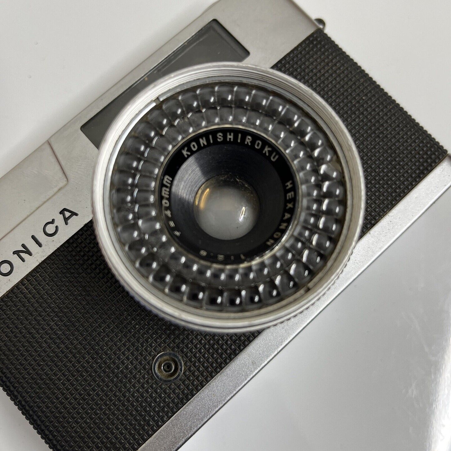 Konica EEmatic S Film Camera *Stiff Shutter - For Parts or Repair