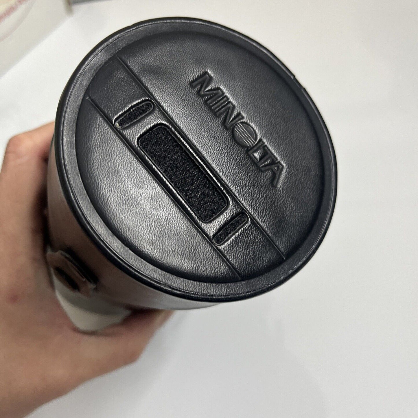 Minolta Lens Case LH-1037 20cm X 8cm Genuine