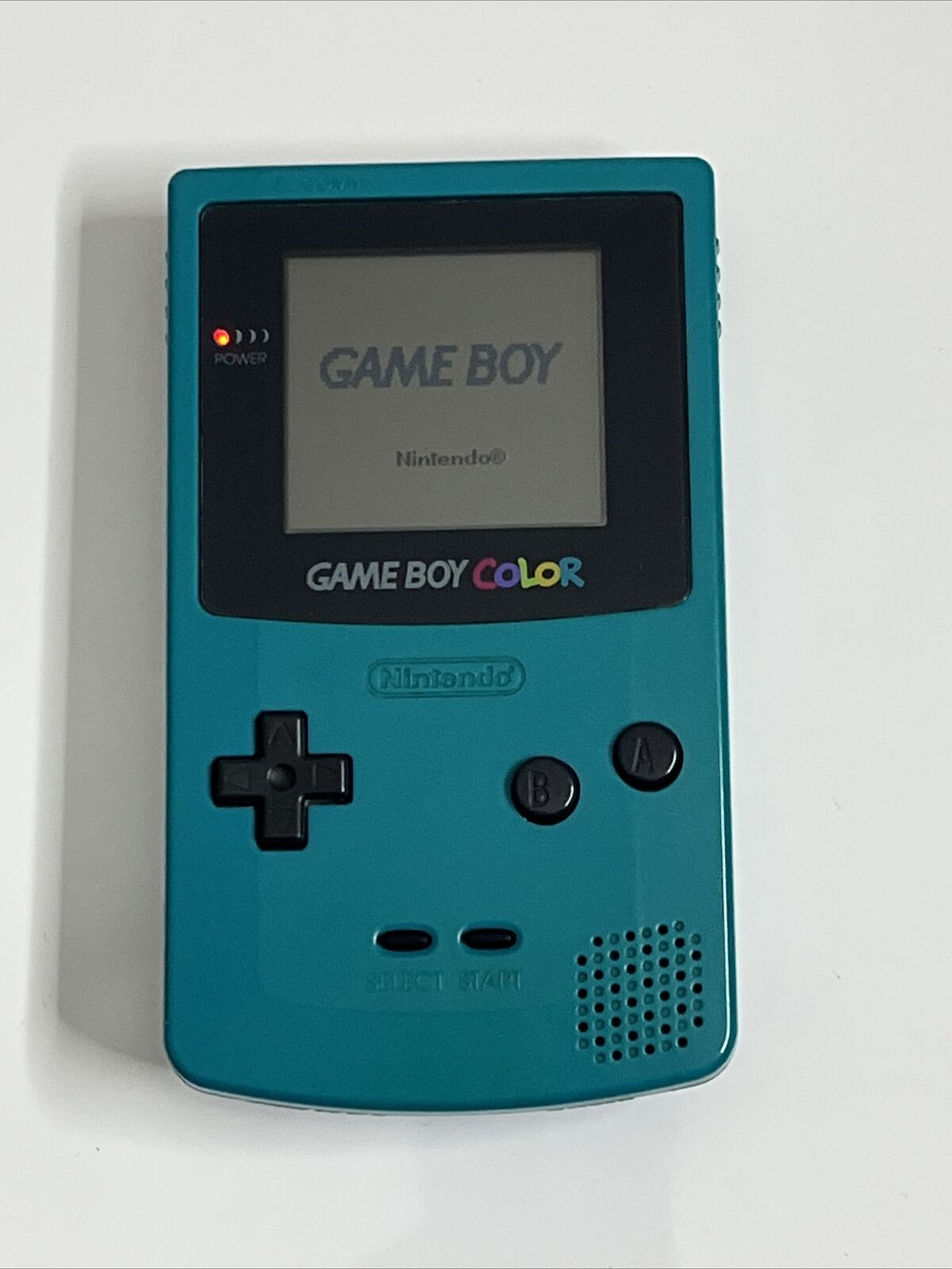 Nintendo Game Boy Color Blue Teal Console Handheld System CGB-001