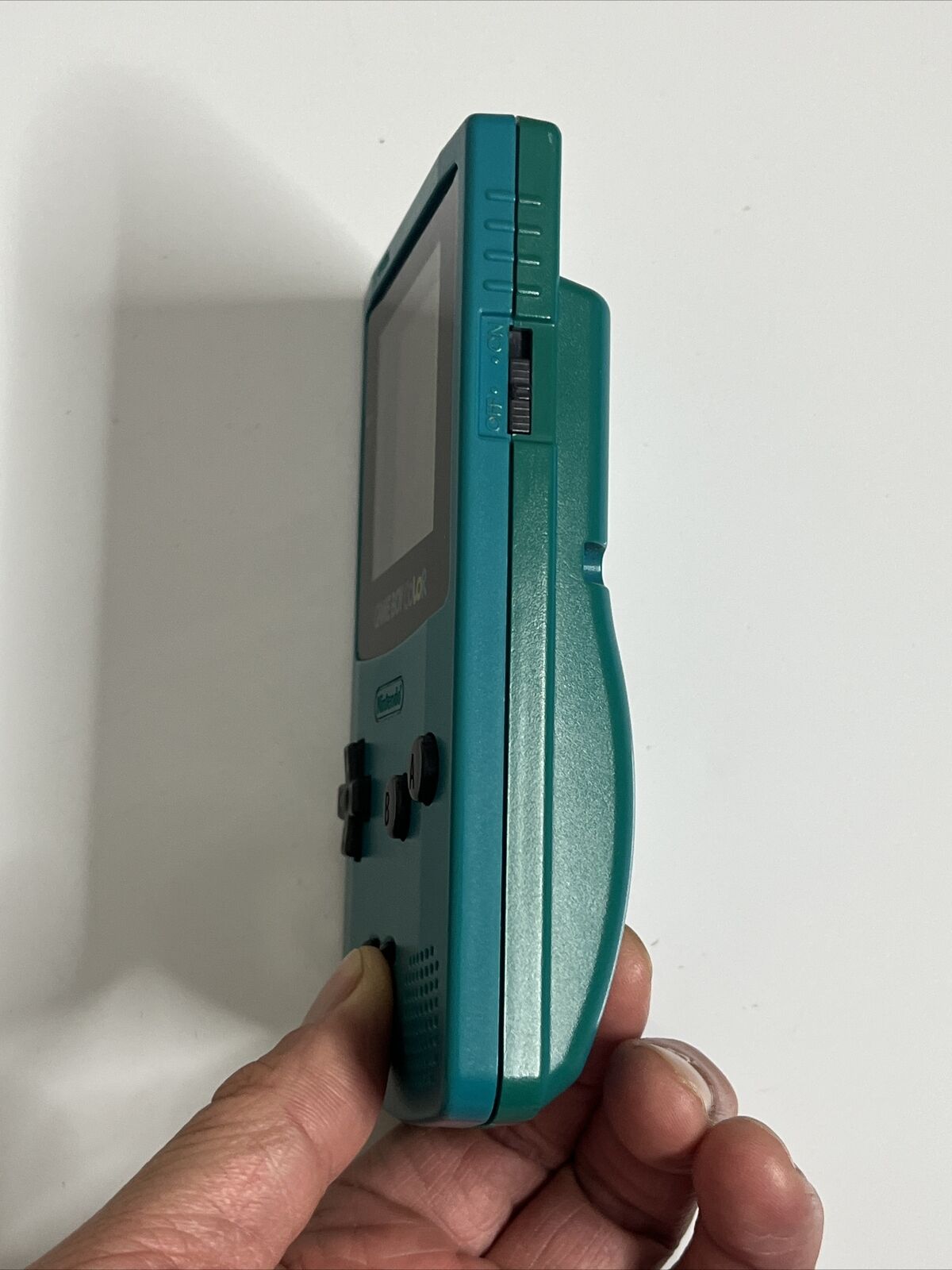 Nintendo Game Boy Color Blue Teal Console Handheld System CGB-001