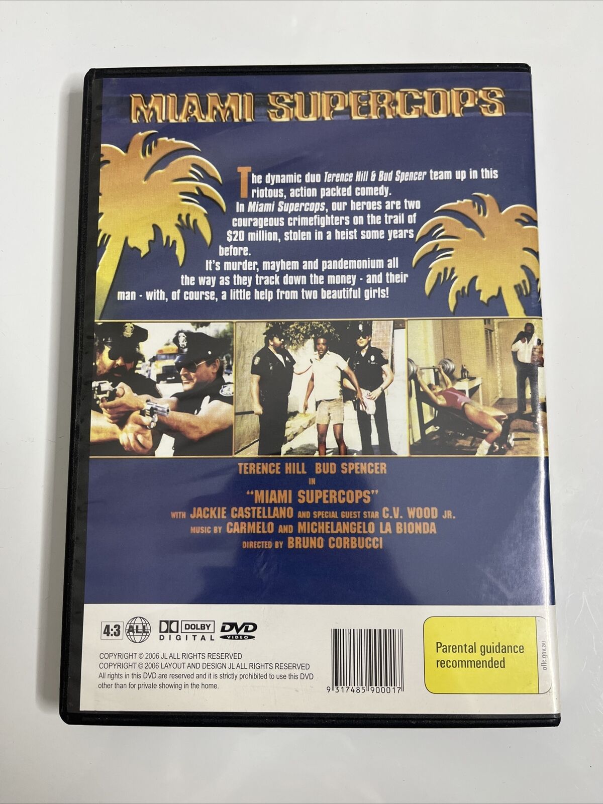 Miami Supercops (DVD, 1985) Terence Hill, Bud Spencer, C.B. Seay All Regions