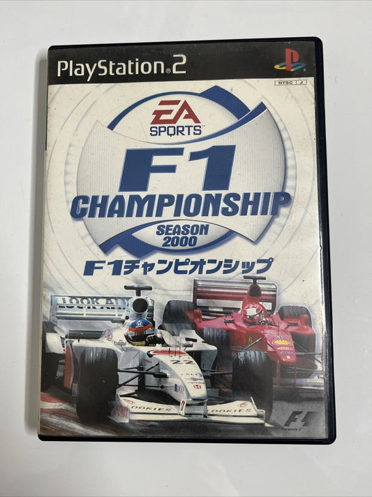 F1 Championship Season 2000 - Sony PlayStation PS2 NTSC-J JAPAN Game