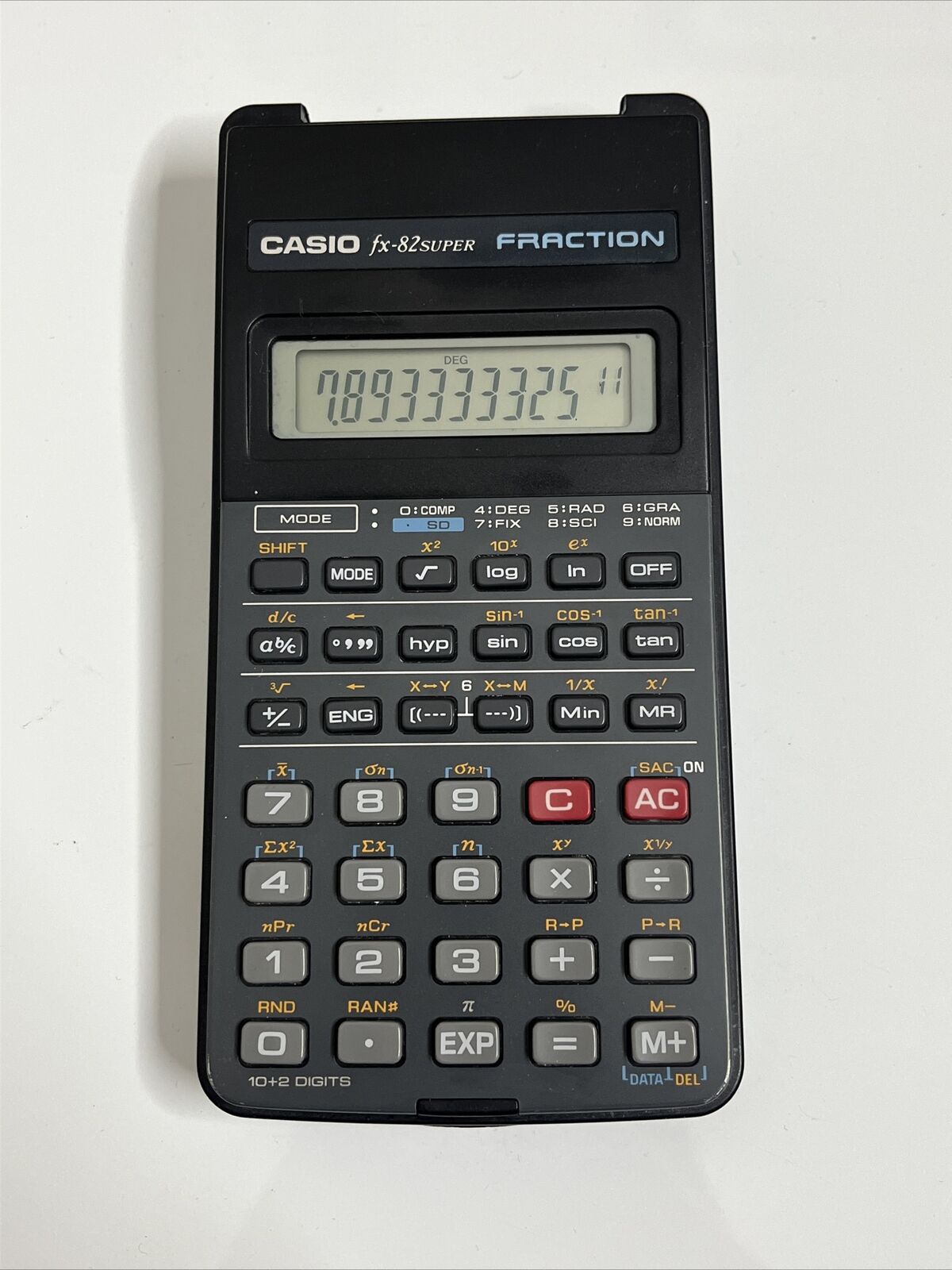 Casio Fx-82 Super Fraction Calculator