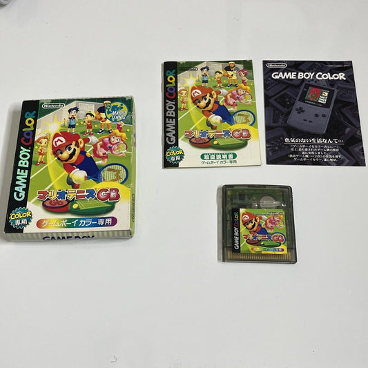 Mario Tennis - Nintendo Gameboy Color GBC JAPAN Game Complete