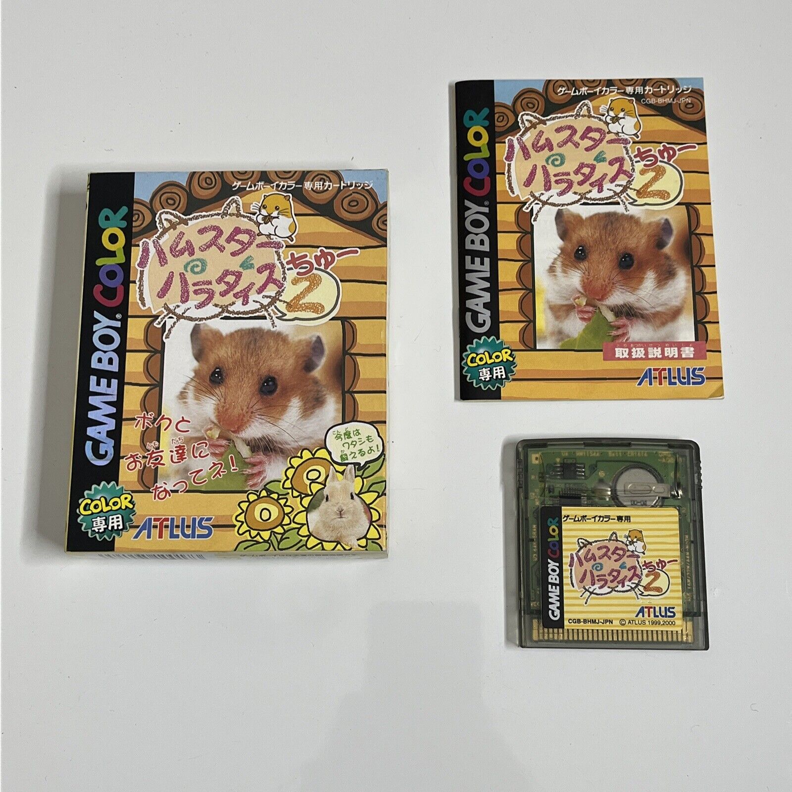 Gameboy Color Game hotsell Japan Hamsters Paradi