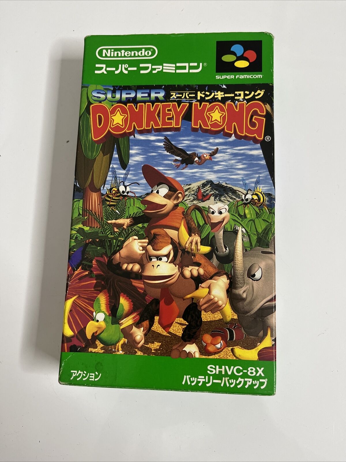 Super Donkey Kong - Nintendo SNES Super Famicom NTSC-J JAPAN Complete