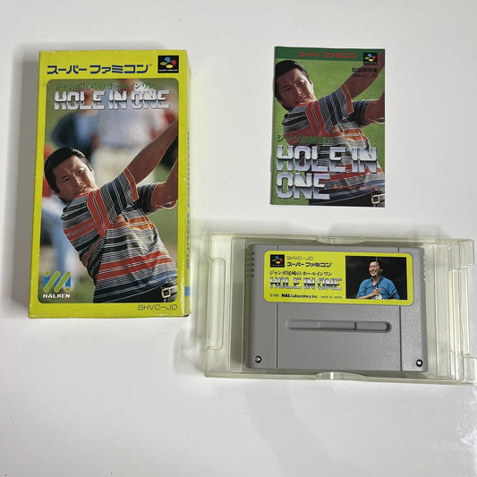 Hole In One - Nintendo Super Famicom SNES NTSC-J JAPAN Golf Game Complete