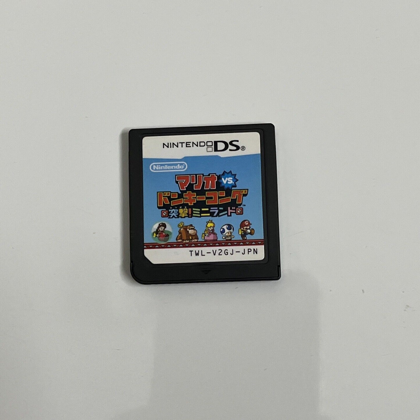 Mario vs. Donkey Kong: Mini-Land Mayhem - Nintendo DS JAPAN Game NDS Complete