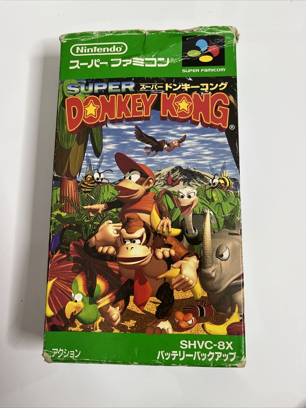 Super Donkey Kong - Nintendo SNES Super Famicom  NTSC-J JAPAN Game