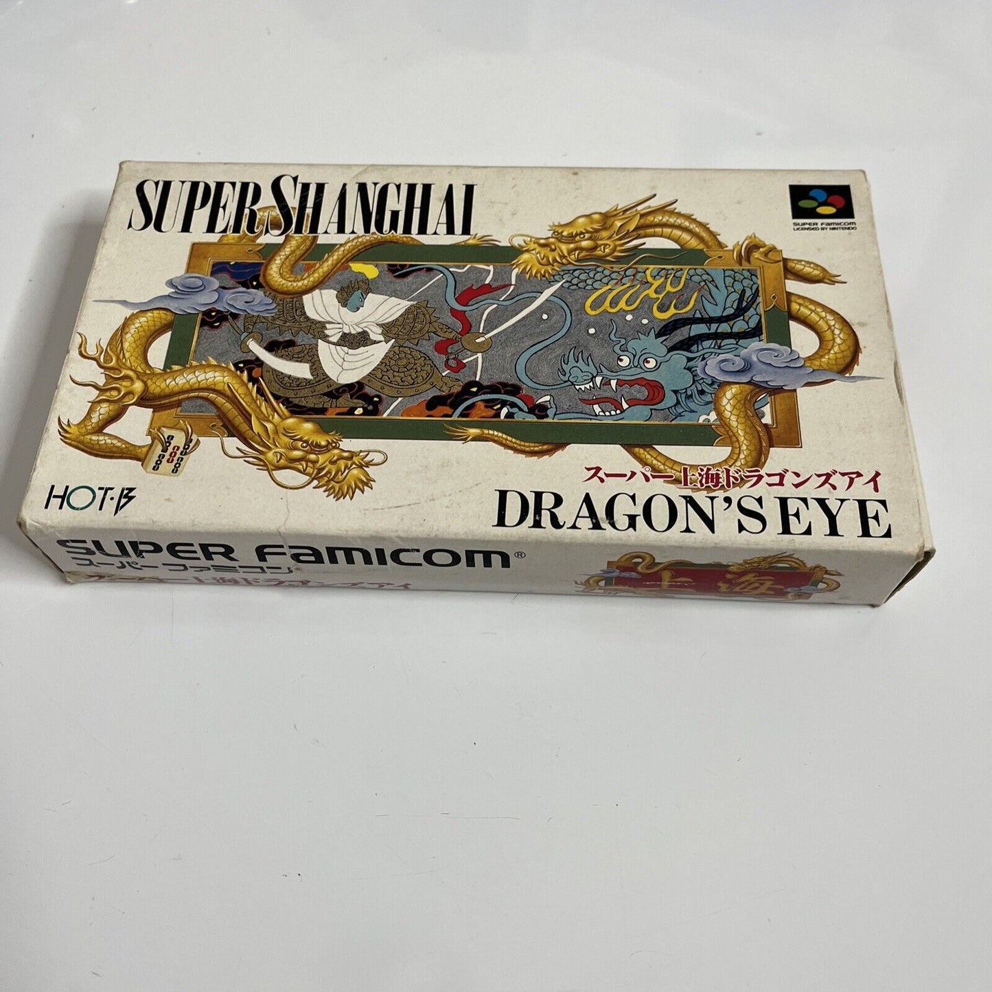 Super Shanghai Dragon's Eye - Nintendo Super Famicom SNES NTSC-J JAPAN Complete