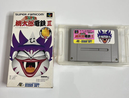 Super Momotaro Dentetsu III - Nintendo Super Famicom SNES NTSC-J JAPAN Game
