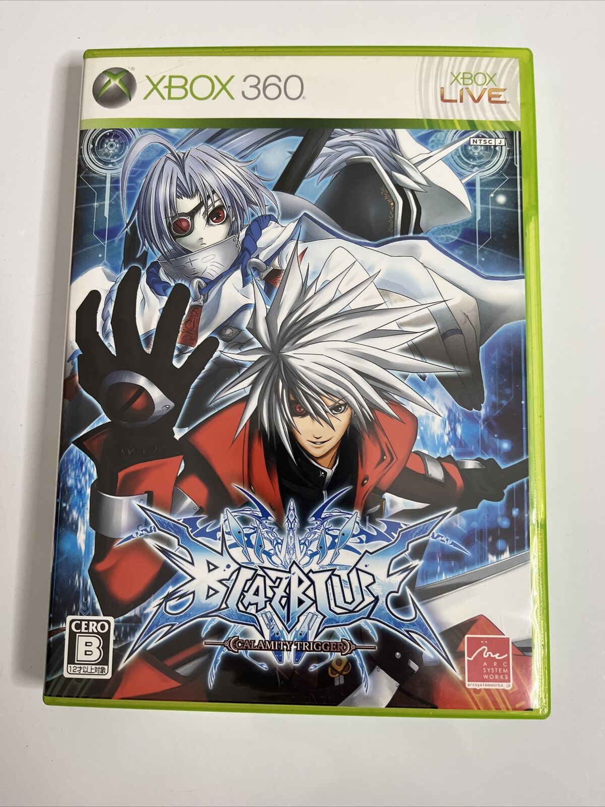 BlazBlue Calamity Trigger - Microsoft XBOX 360 NTSC-J JAPAN Fighting Complete