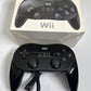 Official Nintendo Wii Classic Pro Controller Black Remote Professional