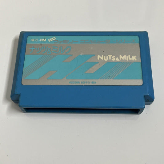 Nuts & Milk - Nintendo Famicom NES NTSC-J JAPAN Game HFC-NM 1984