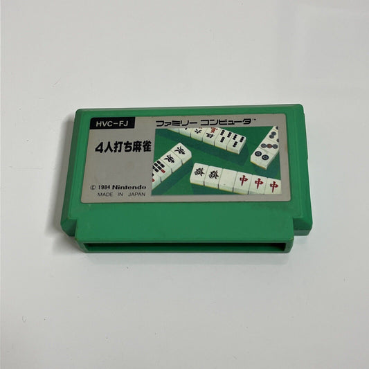 4 Nin Uchi Mahjong - Nintendo Famicom NES NTSC-J JAPAN Game