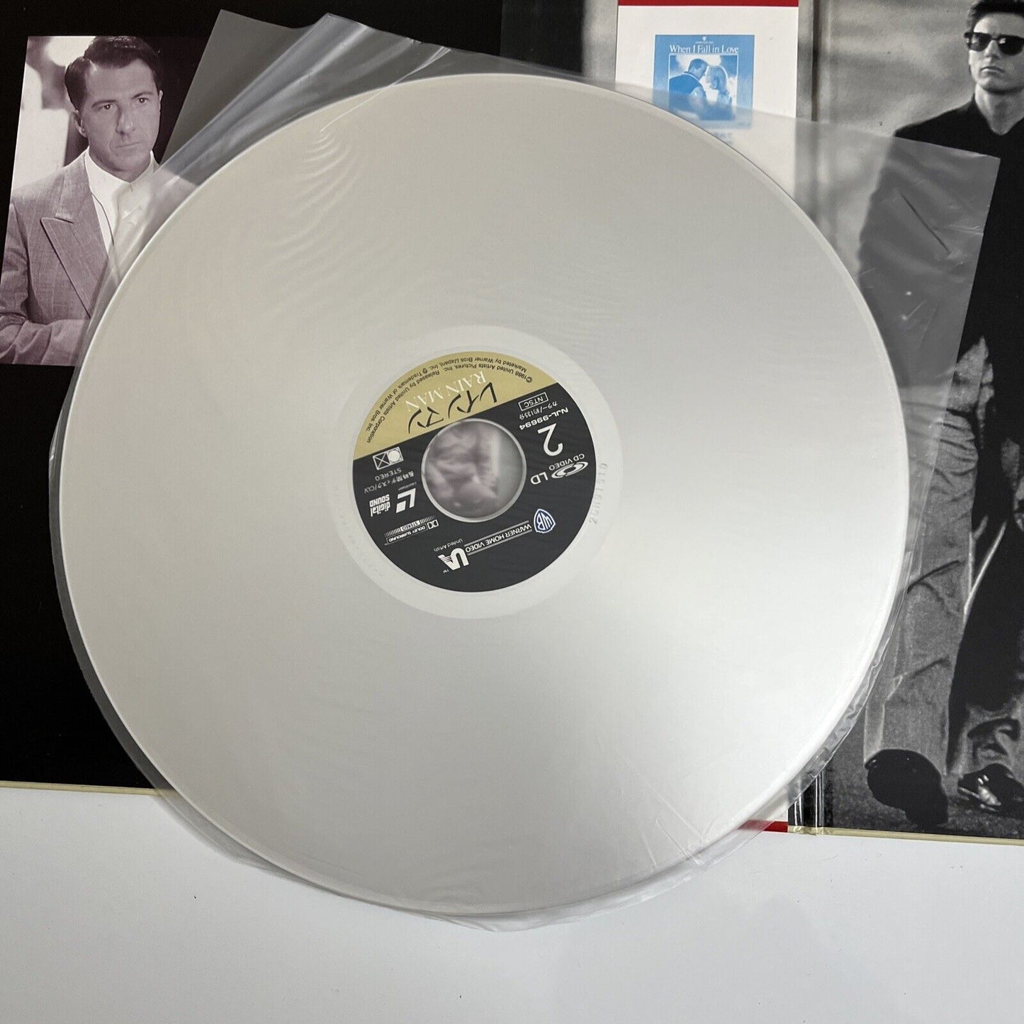 Rain Man Laserdisc (LD, 1988)  Dustin Hoffman, Tom Cruise NTSC NJL-99694