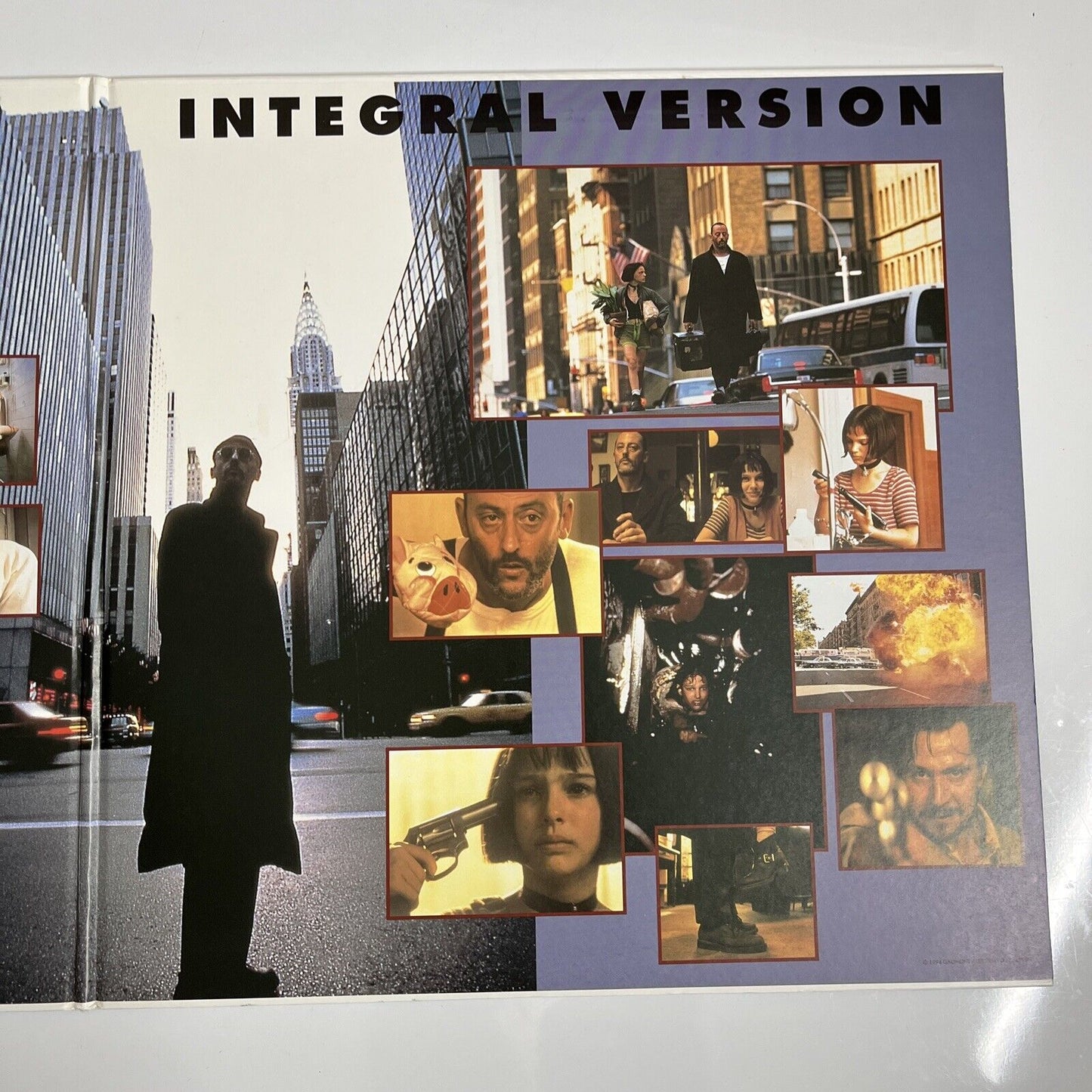 Leon The Professional: Integral Version Uncut (LD, 1994)  Laserdisc Widescreen