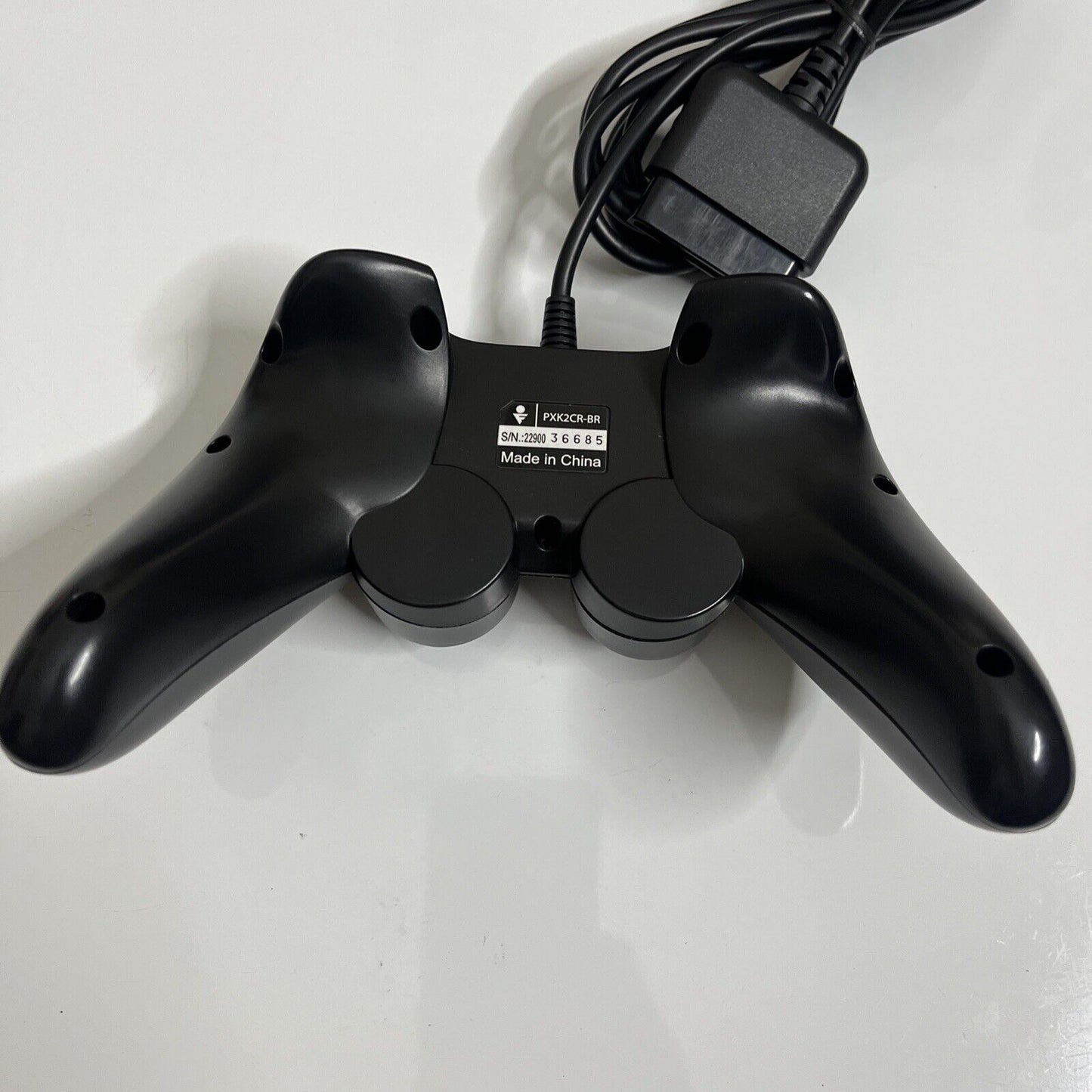 Fujiwork PlayStation PS1 PS2 Controller with Turbo PXK2CR-BR Black