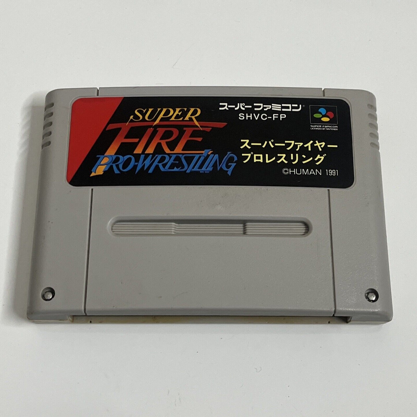 Super Fire Pro Wrestling  Nintendo Super Famicom SNES NTSC-J JAPAN Game
