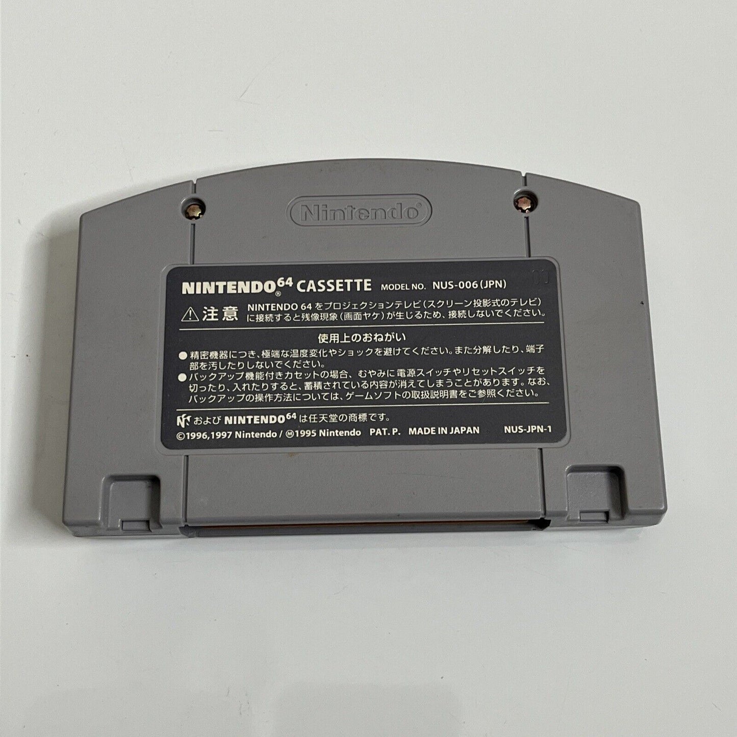 F-1 World Grand Prix  Nintendo 64 NTSC-J JAPAN N64 Game NUS-NFWJ-JPN