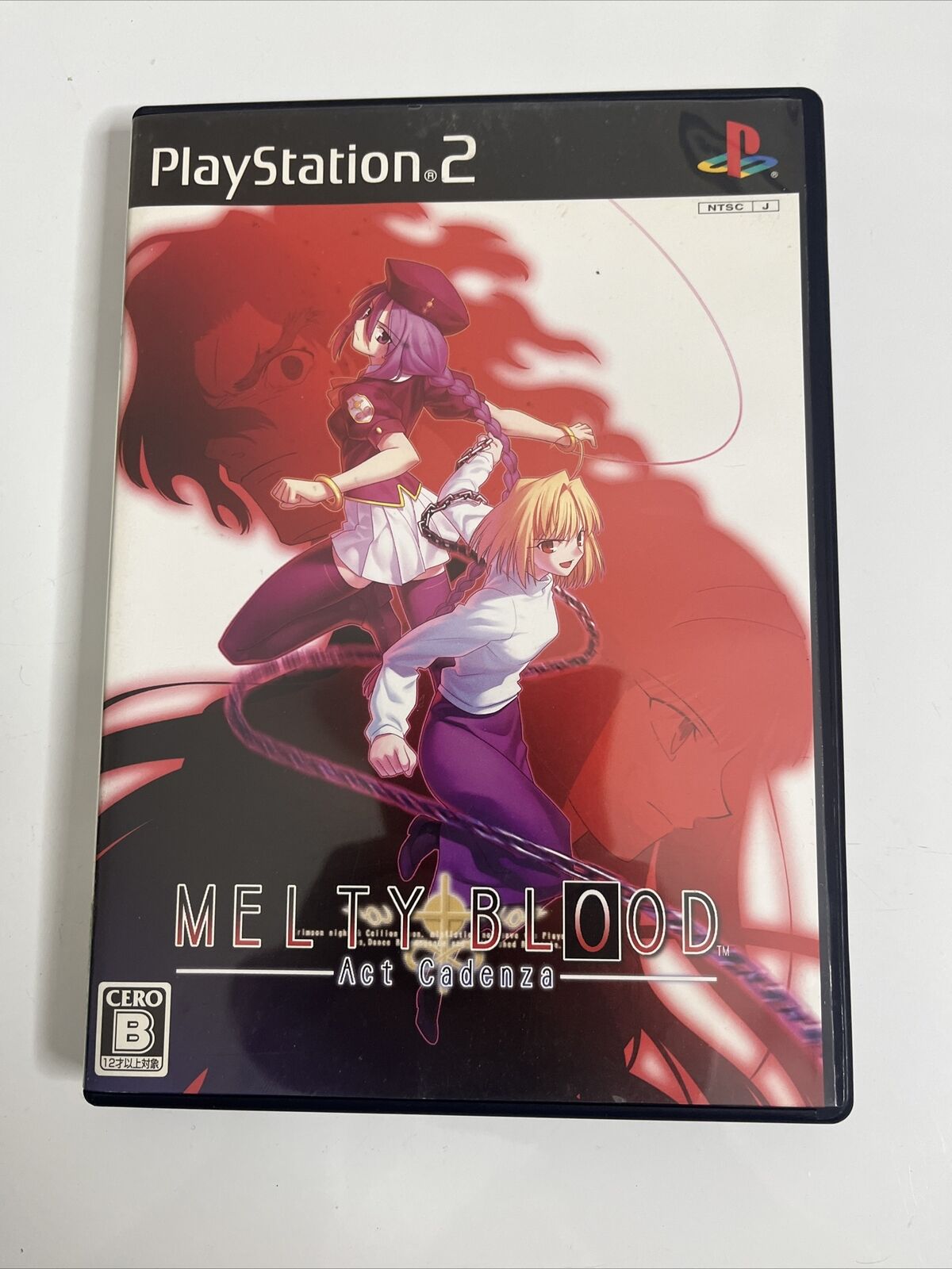 Melty Blood Act Cadenza  Sony PlayStation PS2 NTSC-J JAPAN 2006 Fighting Game