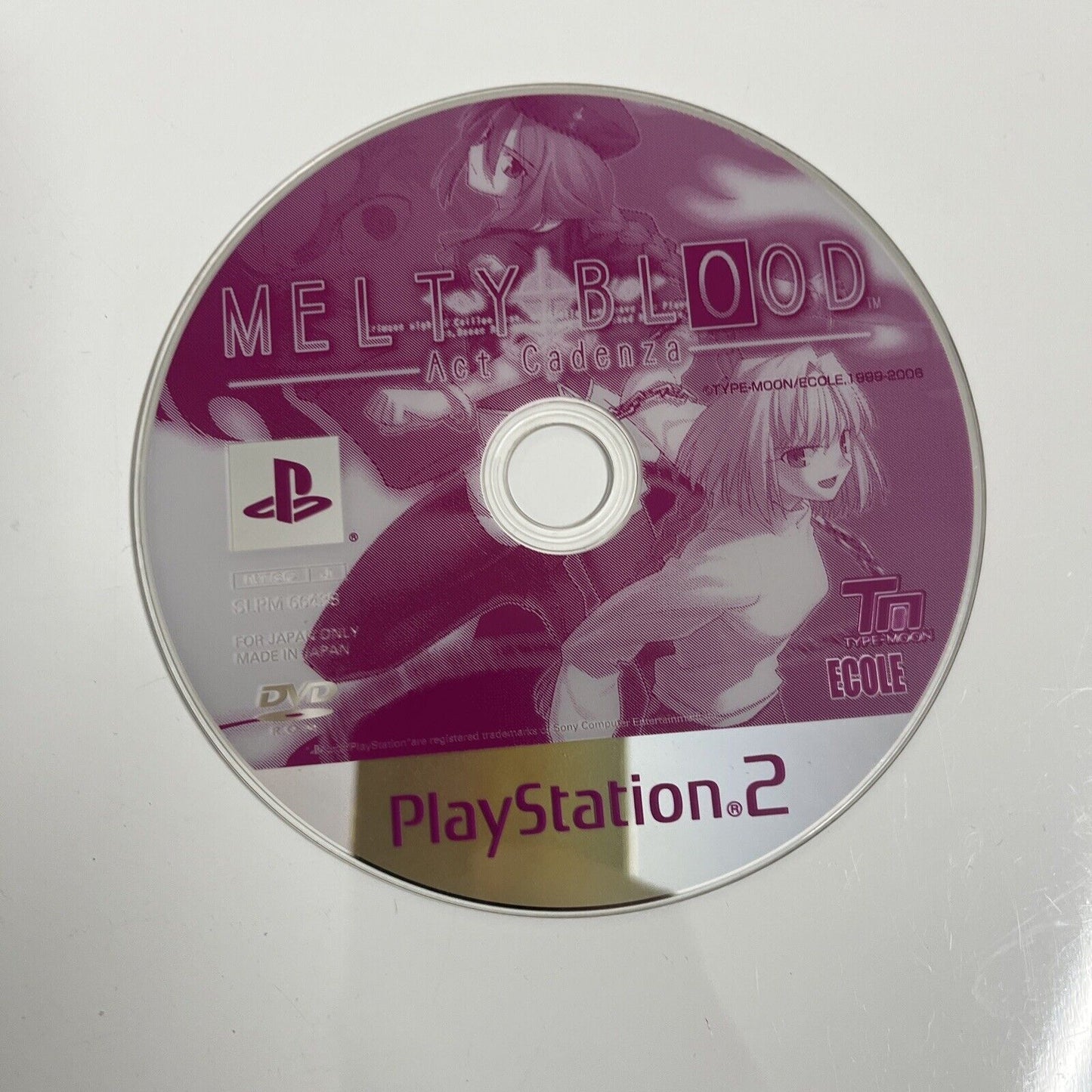 Melty Blood Act Cadenza  Sony PlayStation PS2 NTSC-J JAPAN 2006 Fighting Game