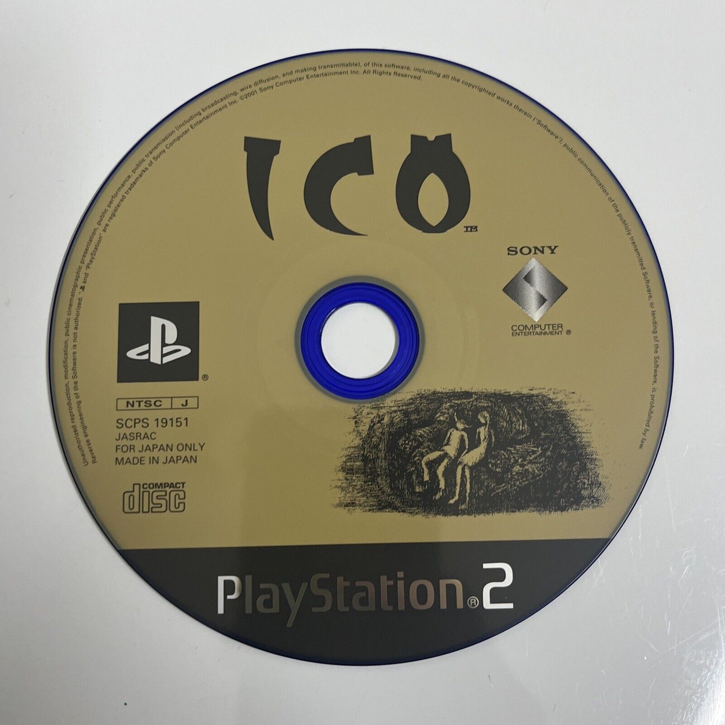 Ico  Sony PlayStation PS2 NTSC-J JAPAN Game Complete